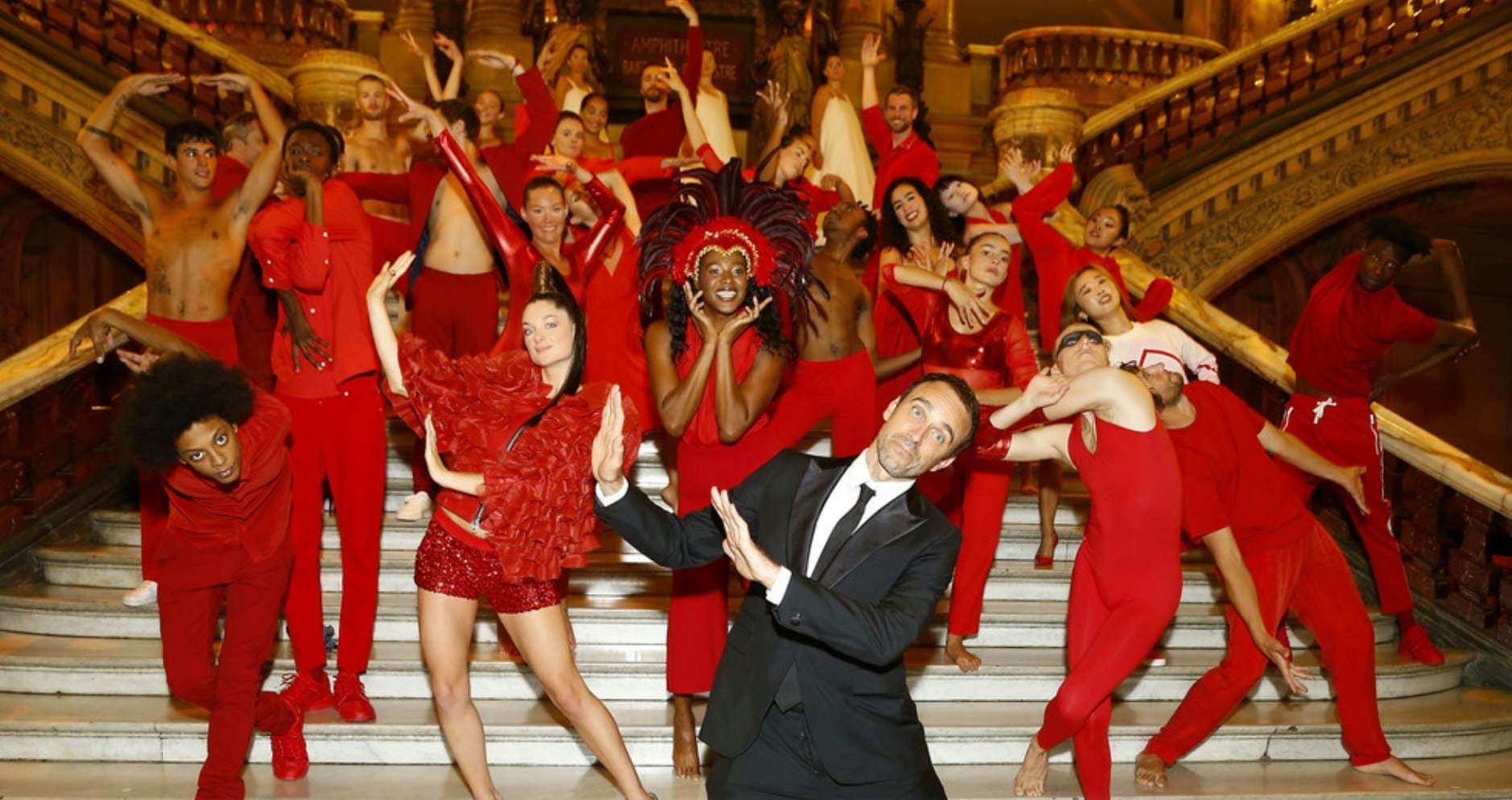Patricia Badin danseuse performeuse Paris – Soirée Longchamp 70 ans Opéra Garnier Paris 2018 – Chorégraphie Dimitri Chamblas © Éric Nehr